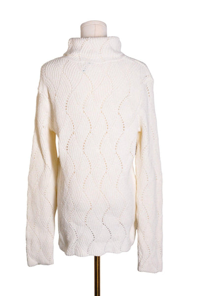 SUNDANCE Women Turtleneck Tops Regular fit in White - Size L | 13.25 $ KOOP