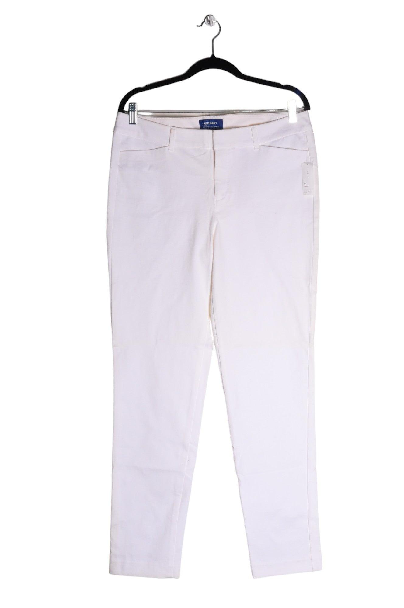 OLD NAVY Women Work Pants Regular fit in White - Size 12 | 13.2 $ KOOP