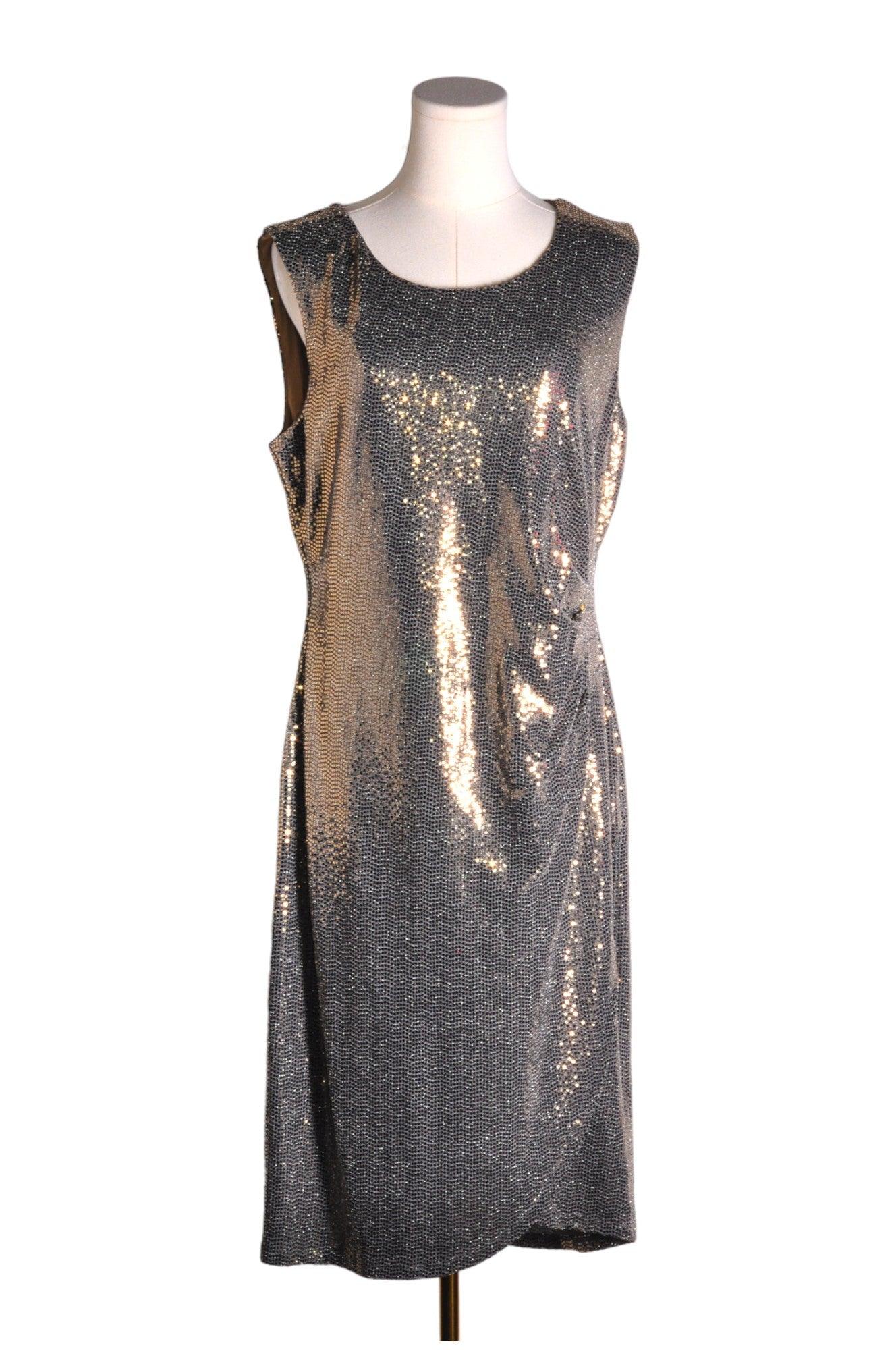 CONNECTED APPAREL Women High Low Dresses Regular fit in Gray - Size 12 | 19.99 $ KOOP