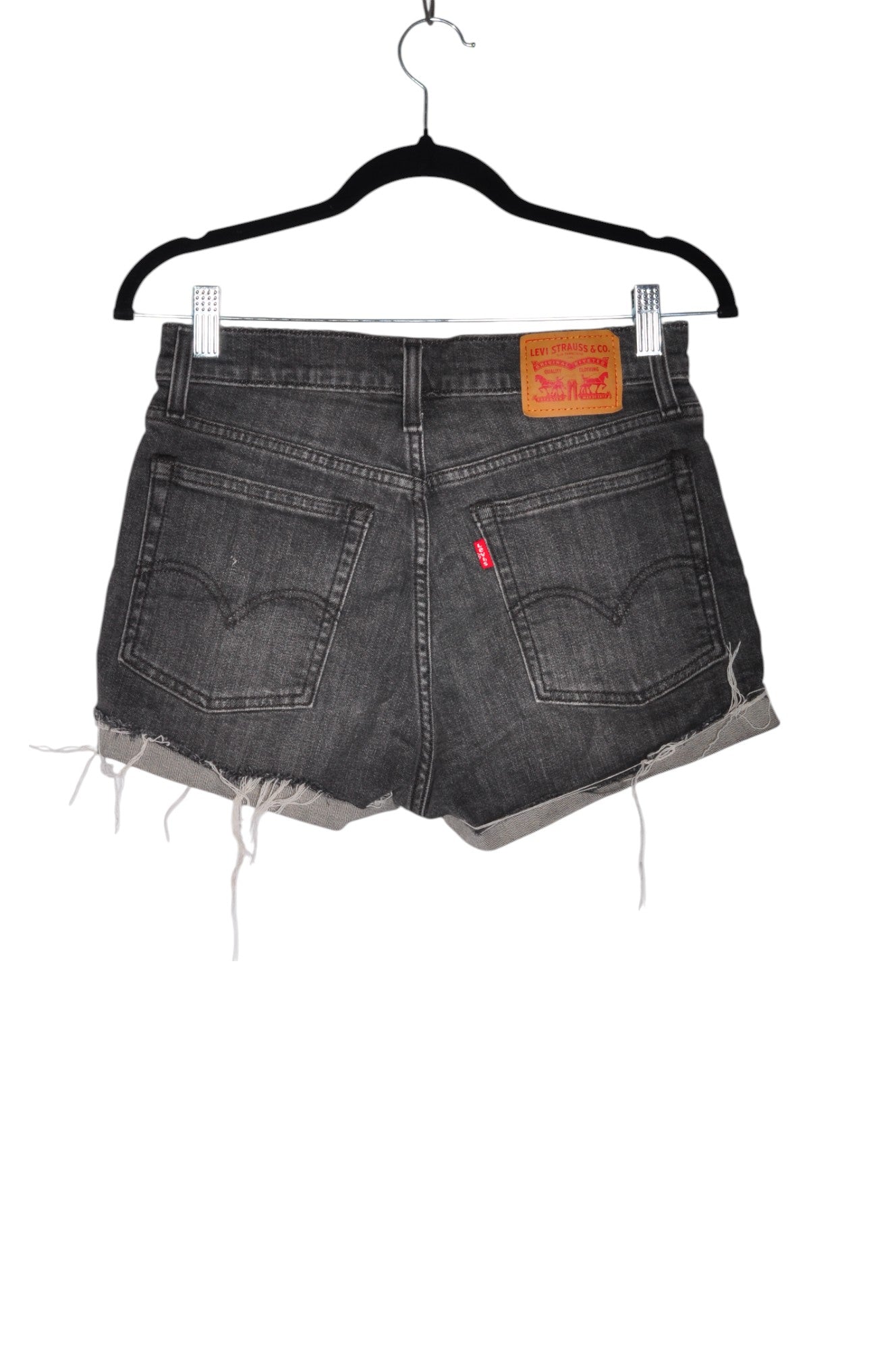 LEVI'S Women Denim Shorts Regular fit in Black - Size 28 | 24 $ KOOP