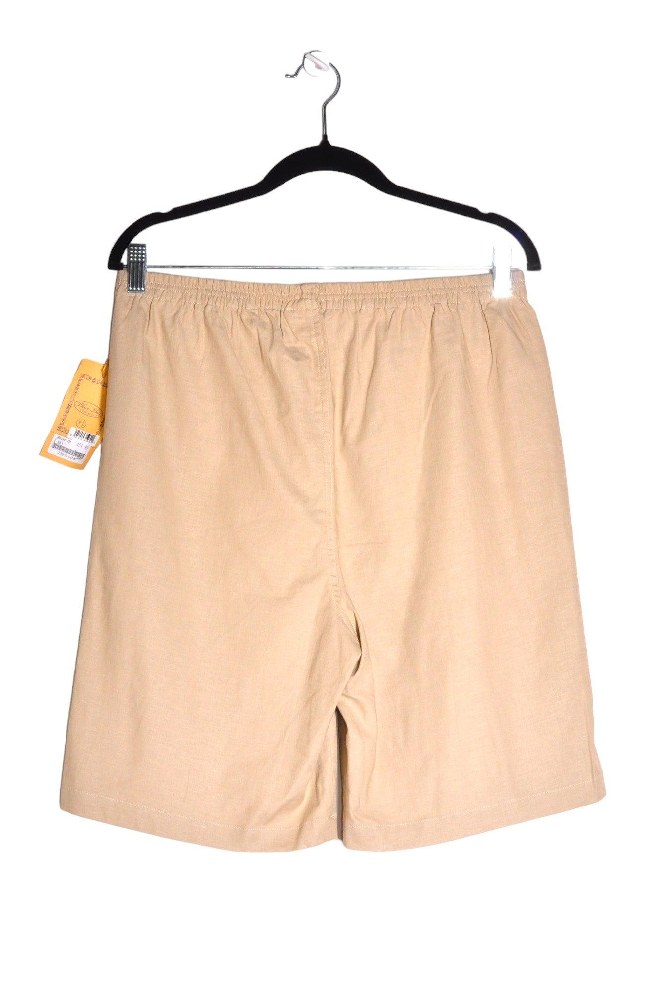 BLUE SKY Women Classic Shorts Regular fit in Beige - Size M | 15.6 $ KOOP