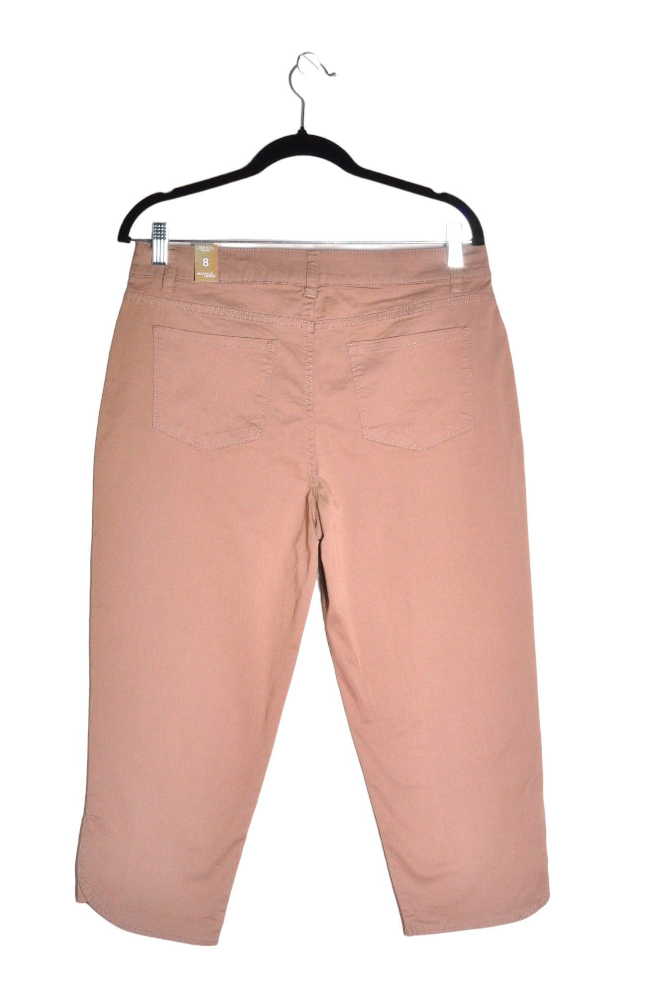 DKR & CO. Women Capri Pants Regular fit in Brown - Size 8 | 19.99 $ KOOP