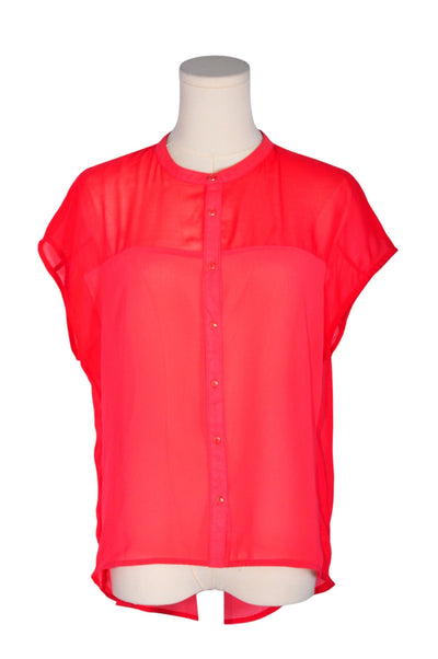 PROPAGANDA Women Button Down Tops Regular fit in Red - Size S | 19.99 $ KOOP