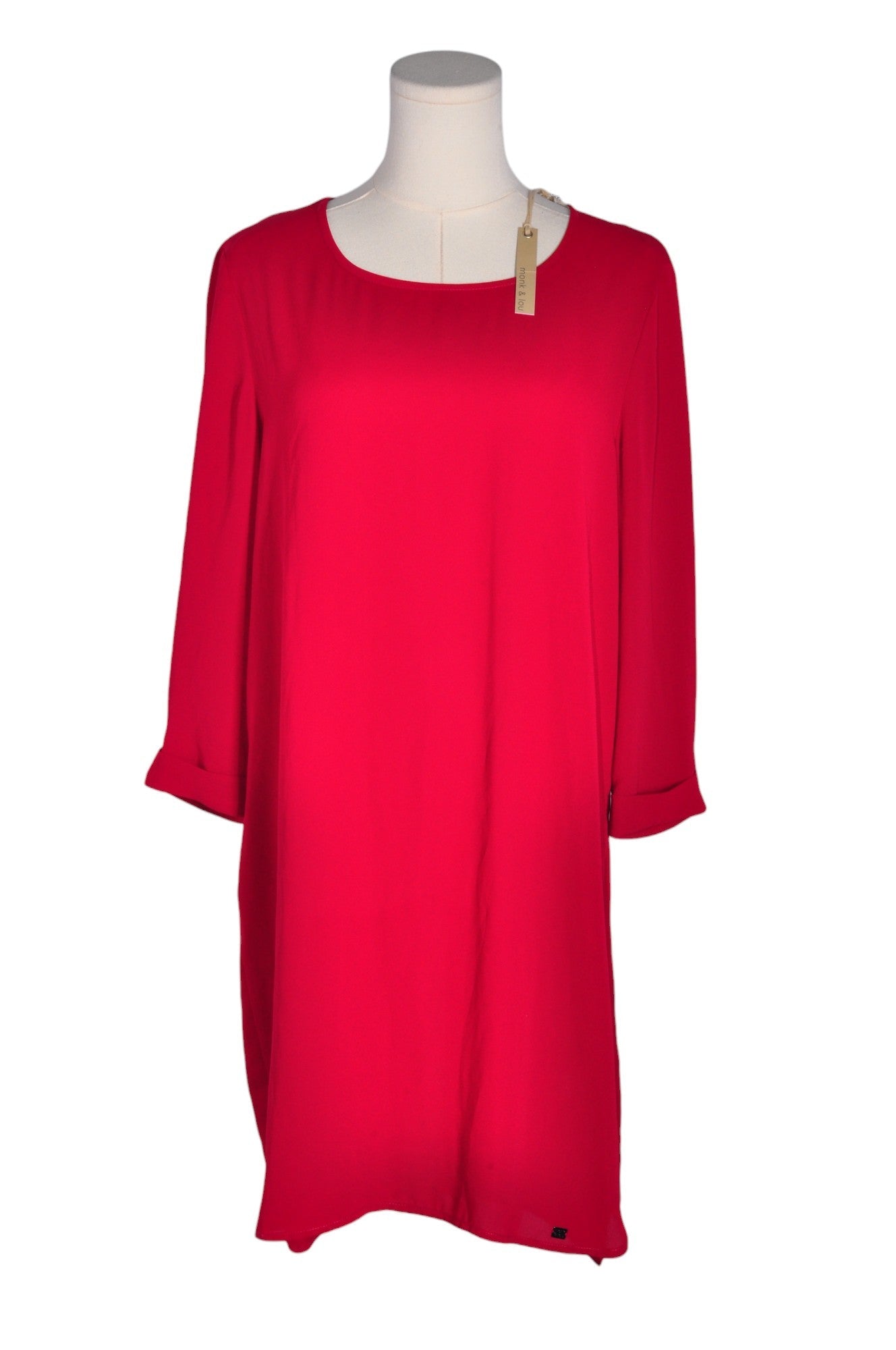 MONK & LOU Women Shift Dresses Regular fit in Red - Size S | 27.8 $ KOOP