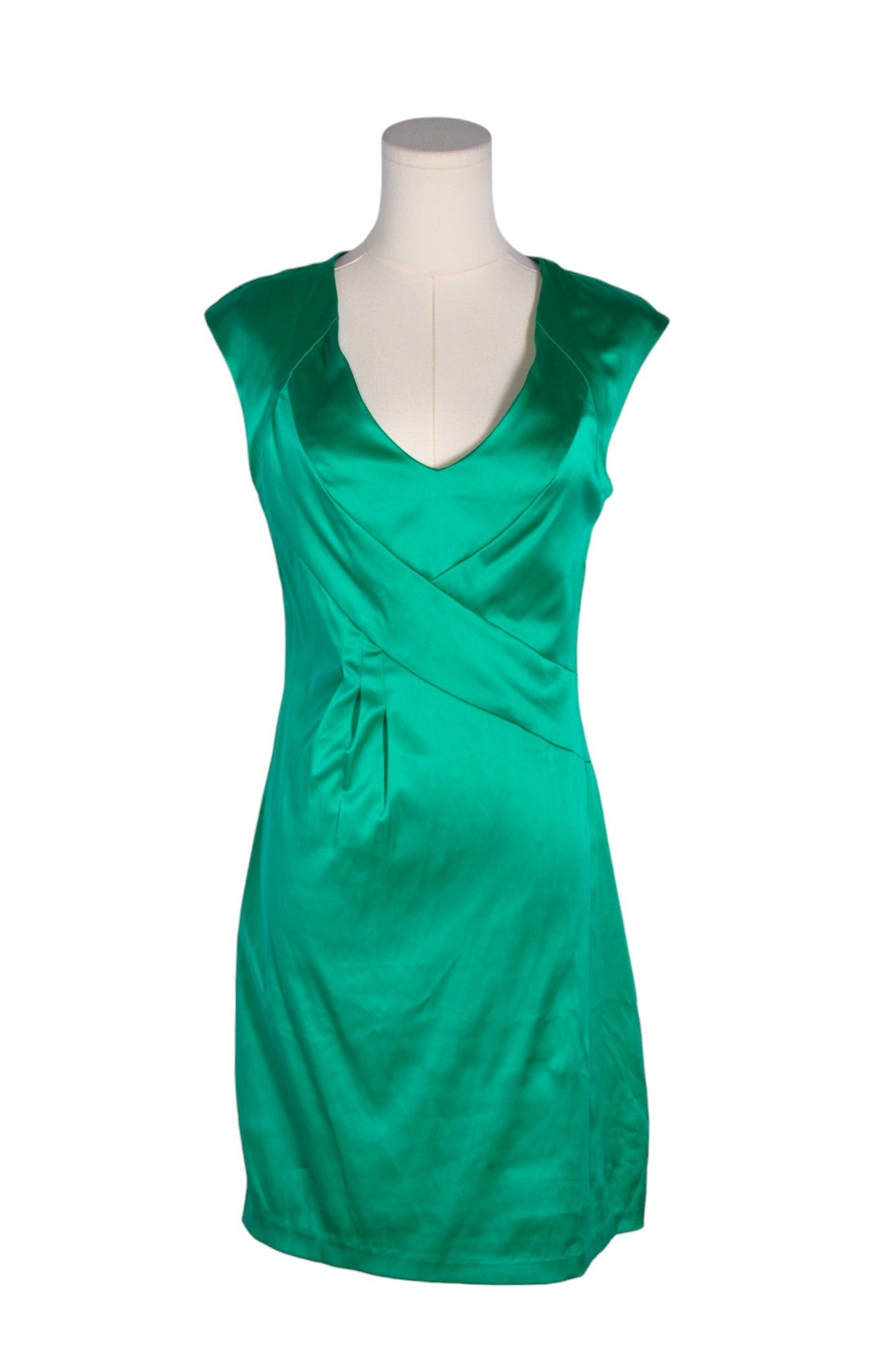MYSTIC Women Wrap Dresses Regular fit in Green - Size M | 13.25 $ KOOP