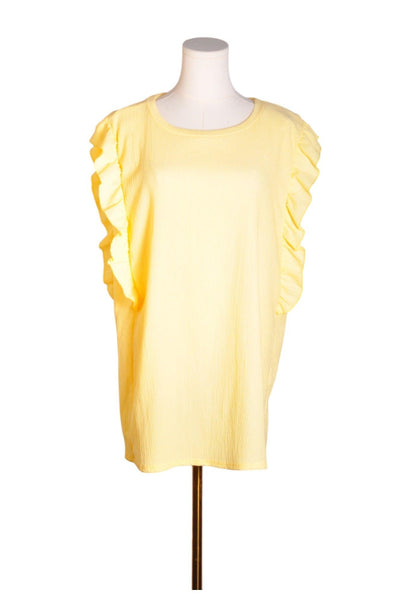 LOVELIN Women Blouses Regular fit in Yellow - Size 2X, 3X | 13.25 $ KOOP