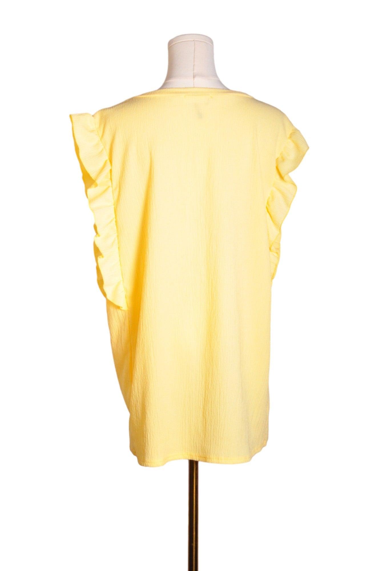 LOVELIN Women Blouses Regular fit in Yellow - Size 2X, 3X | 13.25 $ KOOP