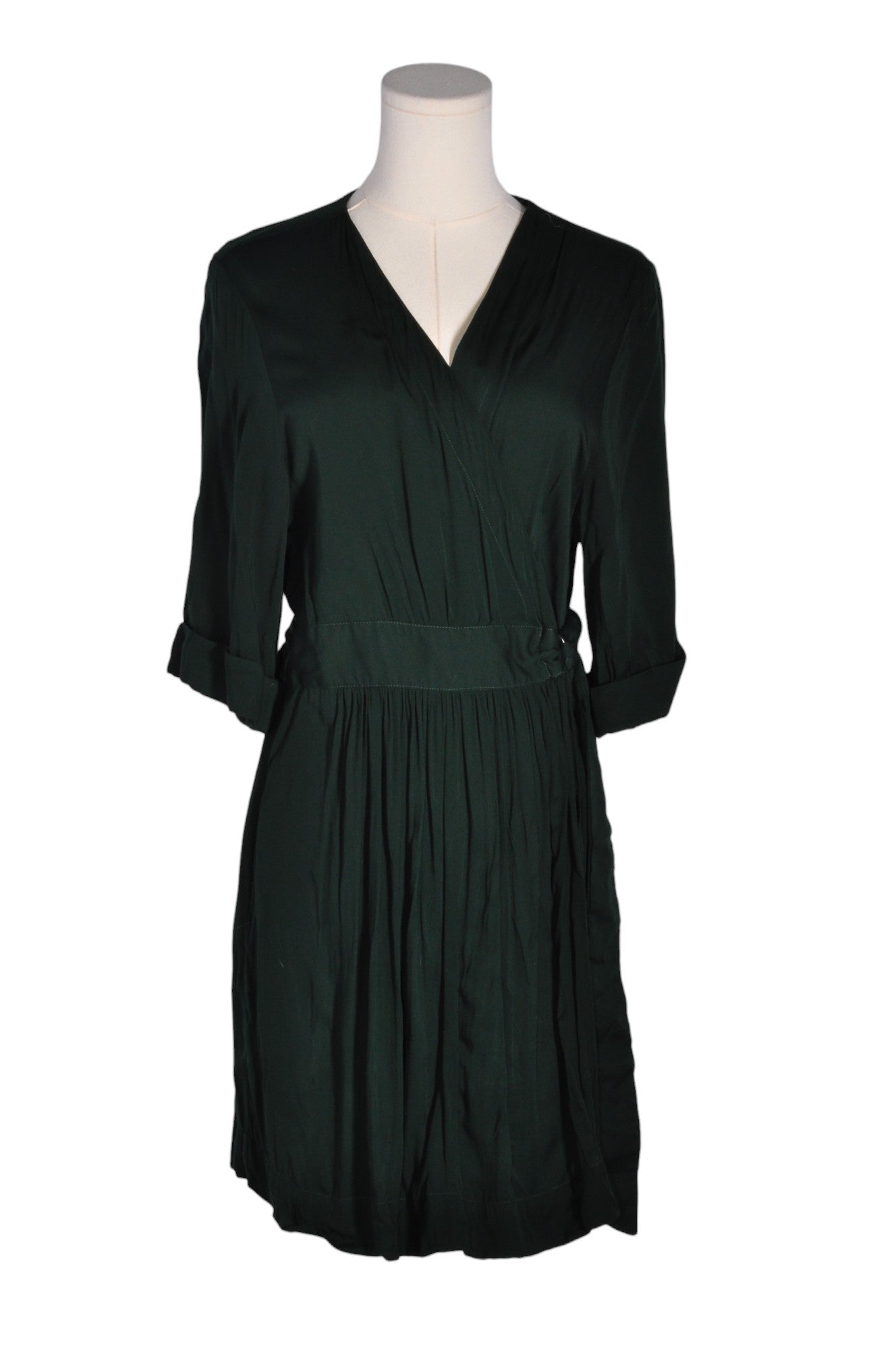 PRESS DRESS Women Wrap Dresses Regular fit in Green - Size L | 39.99 $ KOOP