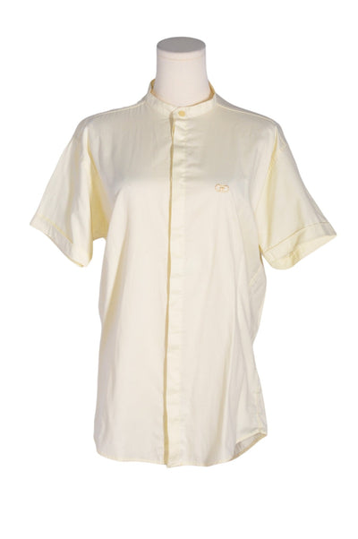 SALVATORE FERRAGAMO Women Button Down Tops Regular fit in Beige - Size L | 139.99 $ KOOP