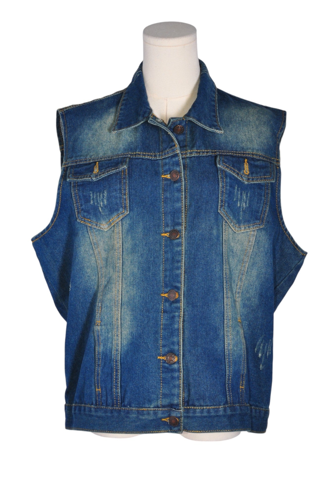 UNBRANDED Women Denim Jackets Regular fit in Blue - Size S | 13.49 $ KOOP