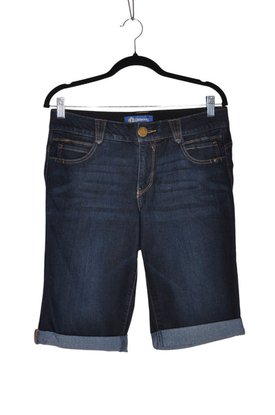 DEMOCRACY Women Denim Shorts Regular fit in Blue - Size 8 | 30.39 $ KOOP