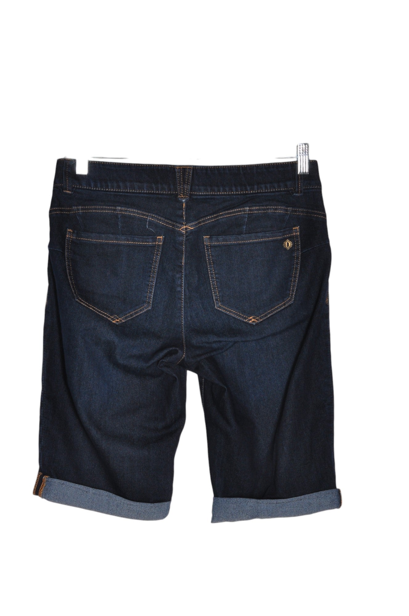 DEMOCRACY Women Denim Shorts Regular fit in Blue - Size 8 | 30.39 $ KOOP