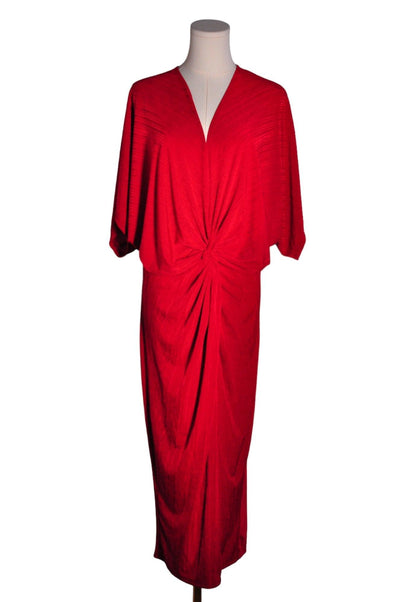 UNBRANDED Women Wrap Dresses Regular fit in Red - Size 2XL | 13.25 $ KOOP