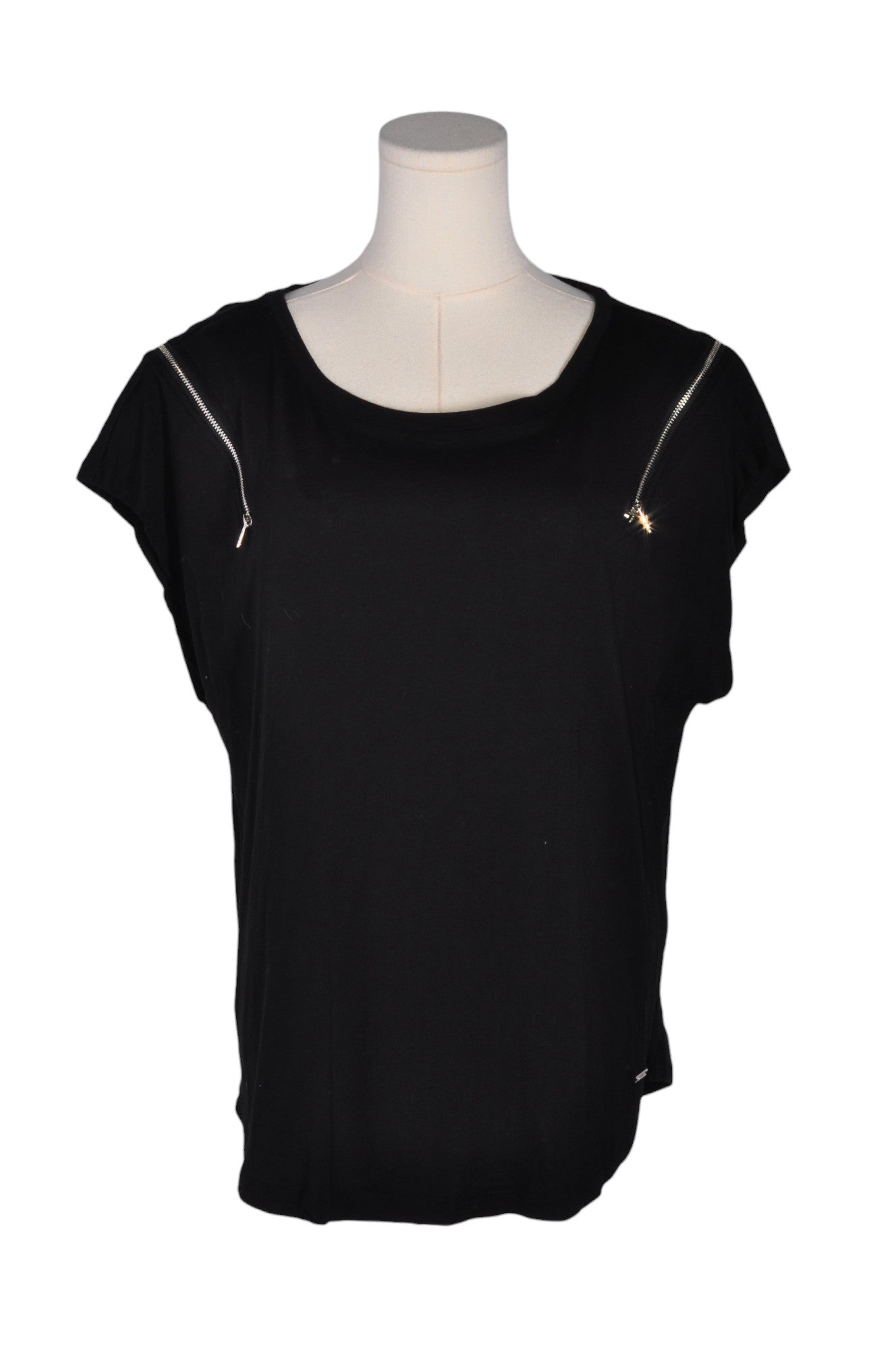 DKNY Women T-Shirts Regular fit in Black - Size L | 35 $ KOOP