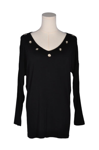 MILAN KISS Women T-Shirts Regular fit in Black - Size L | 15.5 $ KOOP