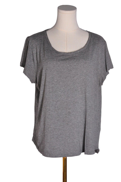 H&M Women T-Shirts Regular fit in Gray - Size L | 9.99 $ KOOP