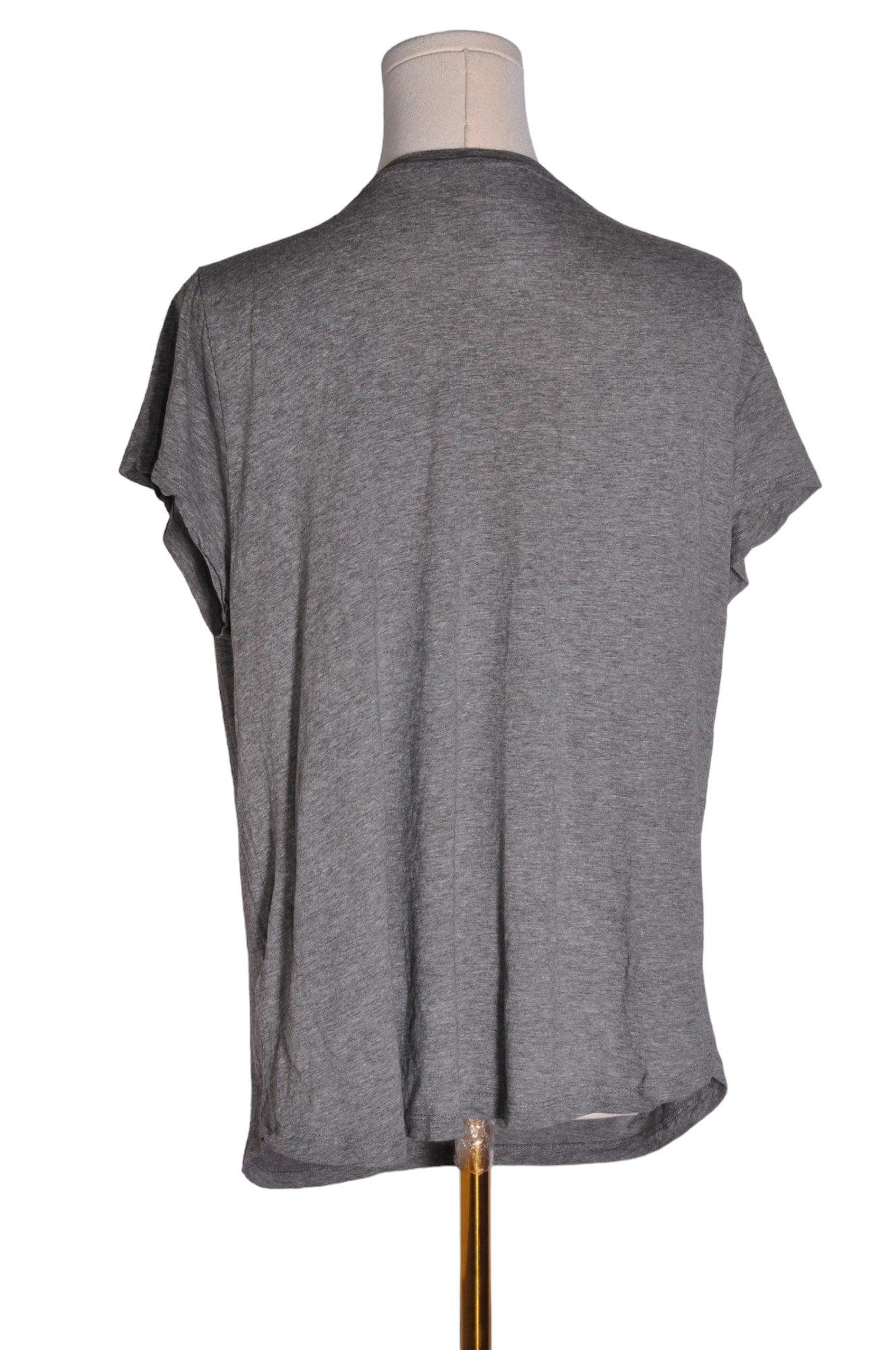 H&M Women T-Shirts Regular fit in Gray - Size L | 9.99 $ KOOP