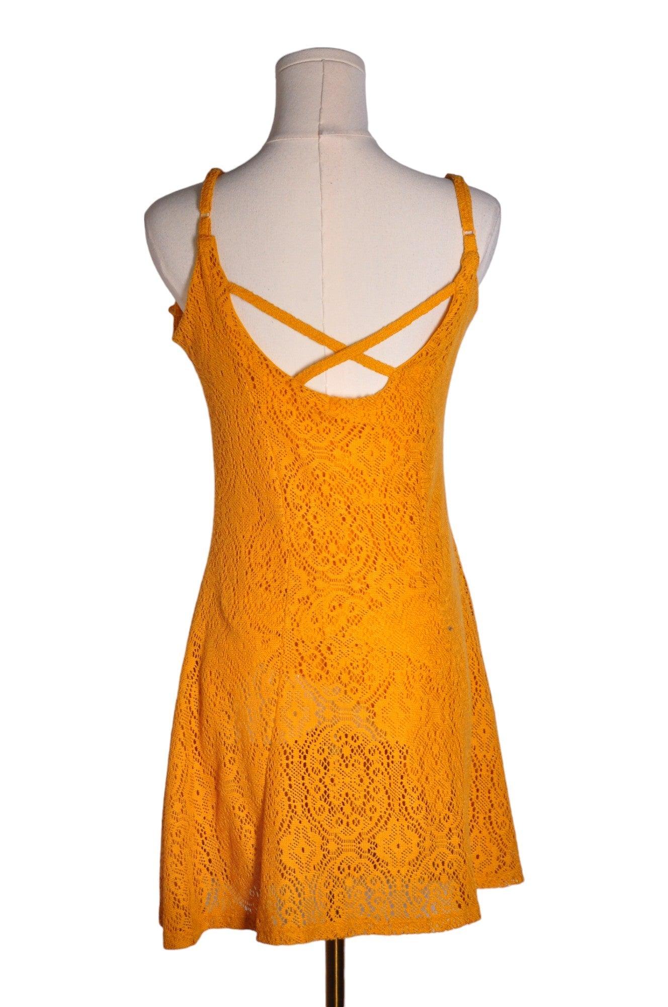 STREETWEAR SOCIETY Women Fit & Flare Dresses Regular fit in Yellow - Size L | 19.99 $ KOOP