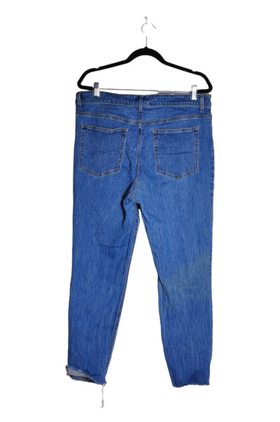 H&M Women Straight-Legged Jeans Regular fit in Blue - Size 16 | 12.99 $ KOOP