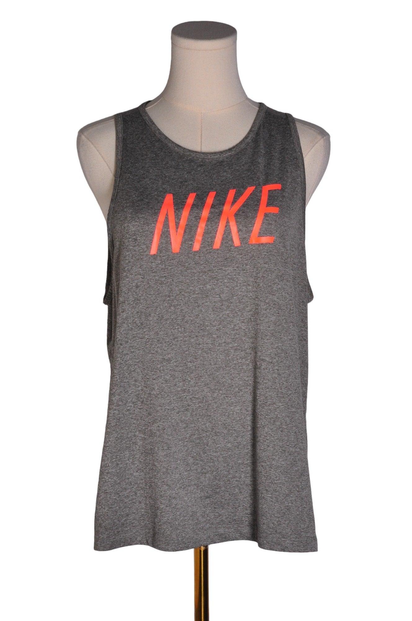 NIKE Women Activewear Tops Regular fit in Gray - Size L | 16.5 $ KOOP