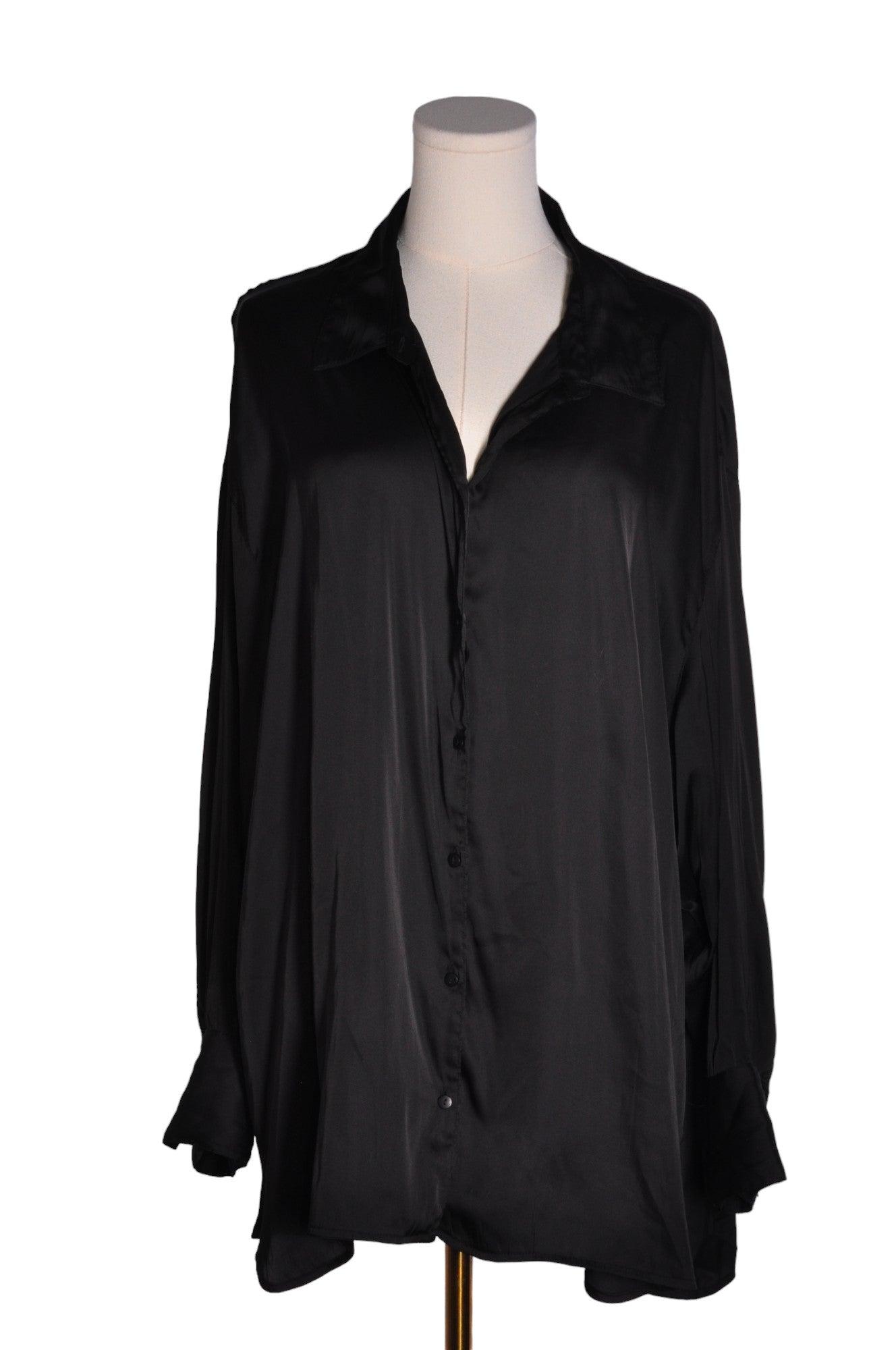 OLD NAVY Women Button Down Tops Regular fit in Black - Size XXL | 13.99 $ KOOP