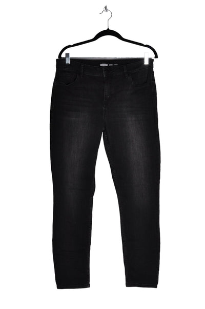 OLD NAVY Women Straight-Legged Jeans Regular fit in Black - Size 14 | 11.29 $ KOOP