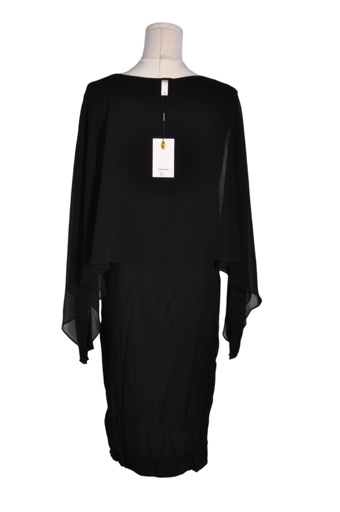 SOYA CONCEPT Women Drop Waist Dresses Regular fit in Black - Size L | 21.3 $ KOOP