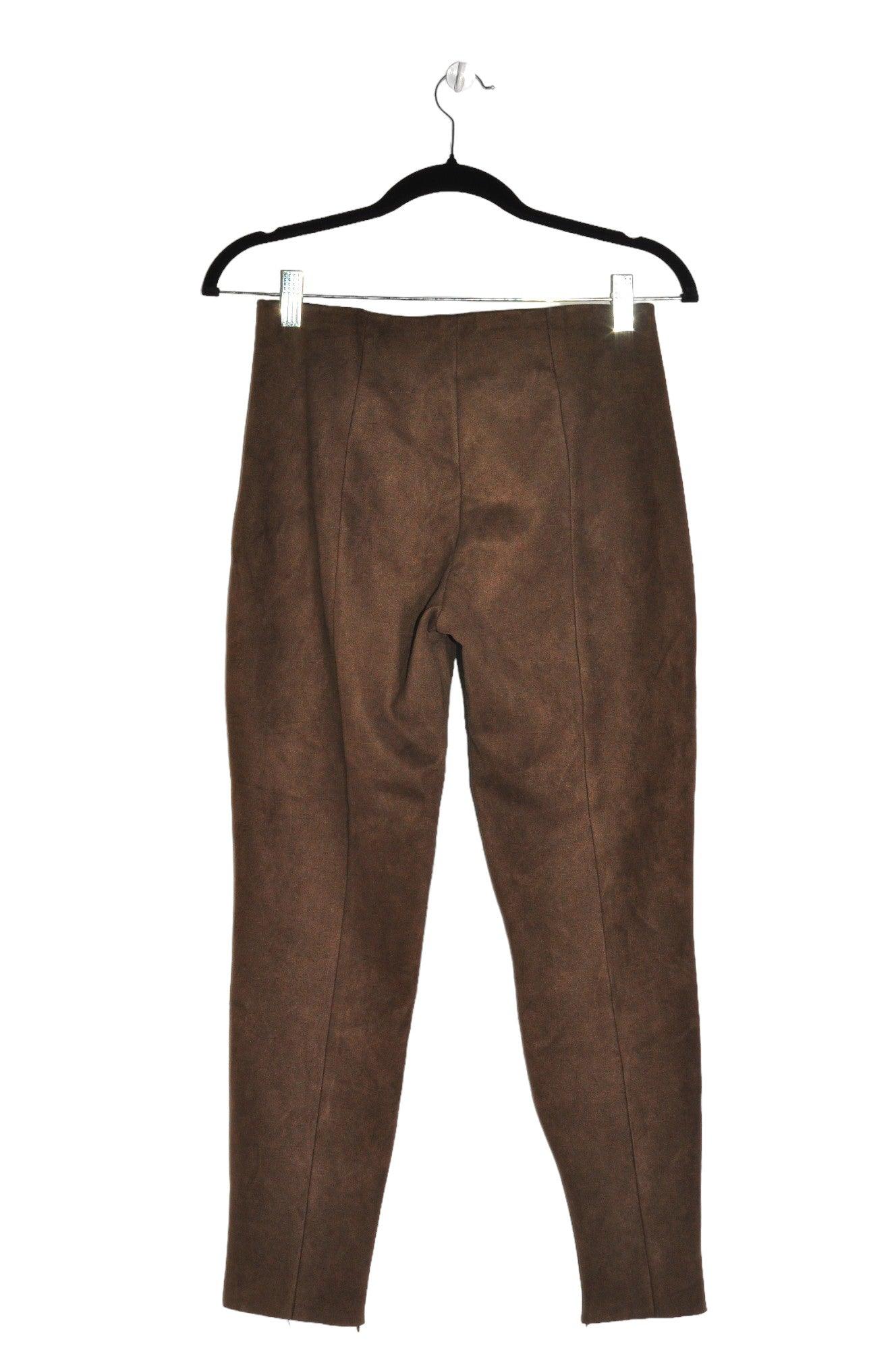 ZARA Women Work Pants Regular fit in Brown - Size M | 14.99 $ KOOP