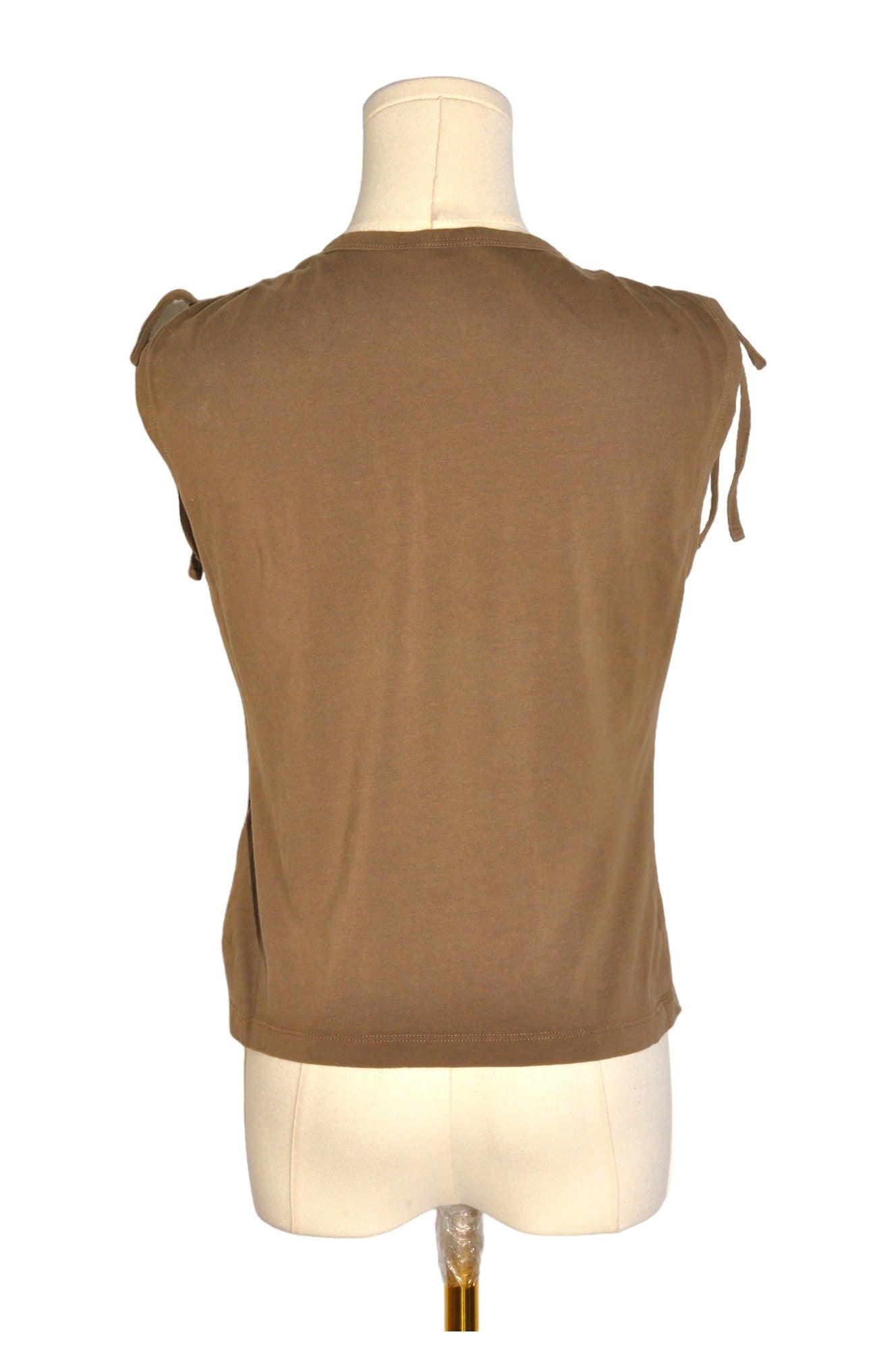 GUESS Women Crop Tops Regular fit in Brown - Size M | 18.7 $ KOOP