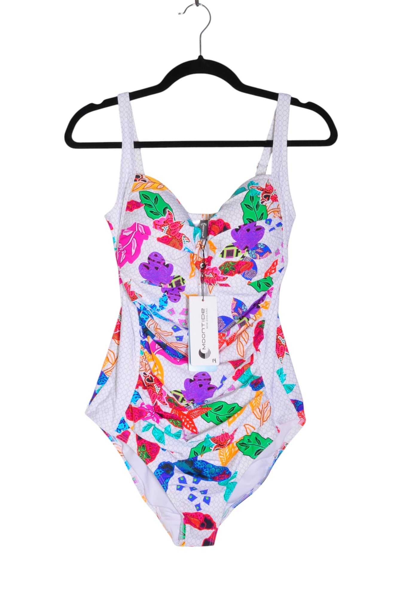 MOONTIDE Women One Piece Swimsuits Regular fit in White - Size 14 | 42.99 $ KOOP