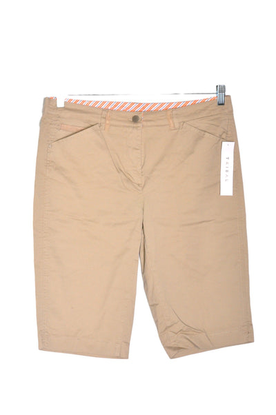 TRIBAL Women Classic Shorts Regular fit in Beige - Size 10, 12 | 19.99 $ KOOP