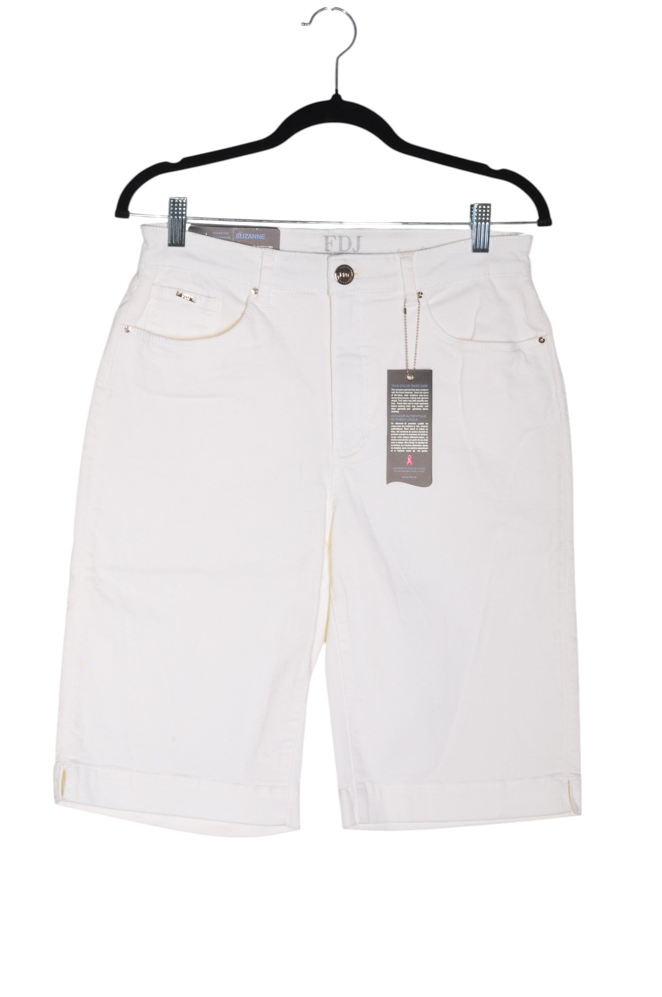 FDJ Women Classic Shorts Regular fit in White - Size 8 | 19.99 $ KOOP