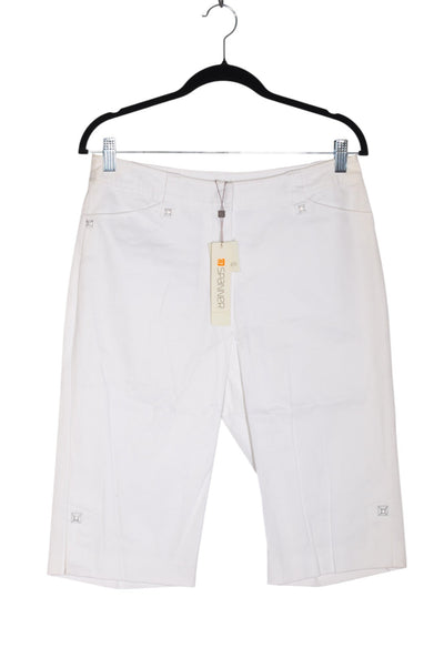SPANNER Women Classic Shorts Regular fit in White - Size 6 | 29.99 $ KOOP