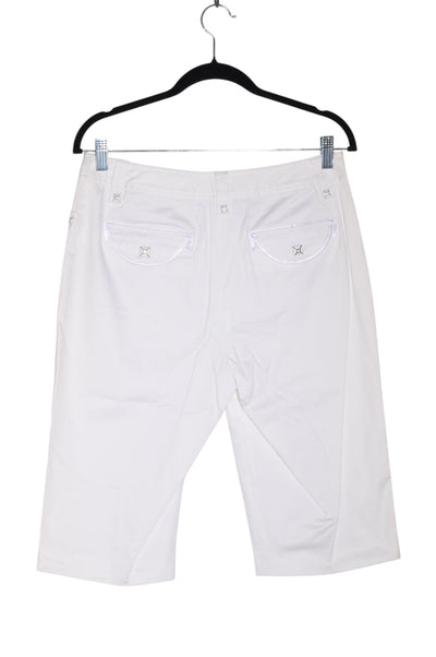 SPANNER Women Classic Shorts Regular fit in White - Size 6 | 29.99 $ KOOP