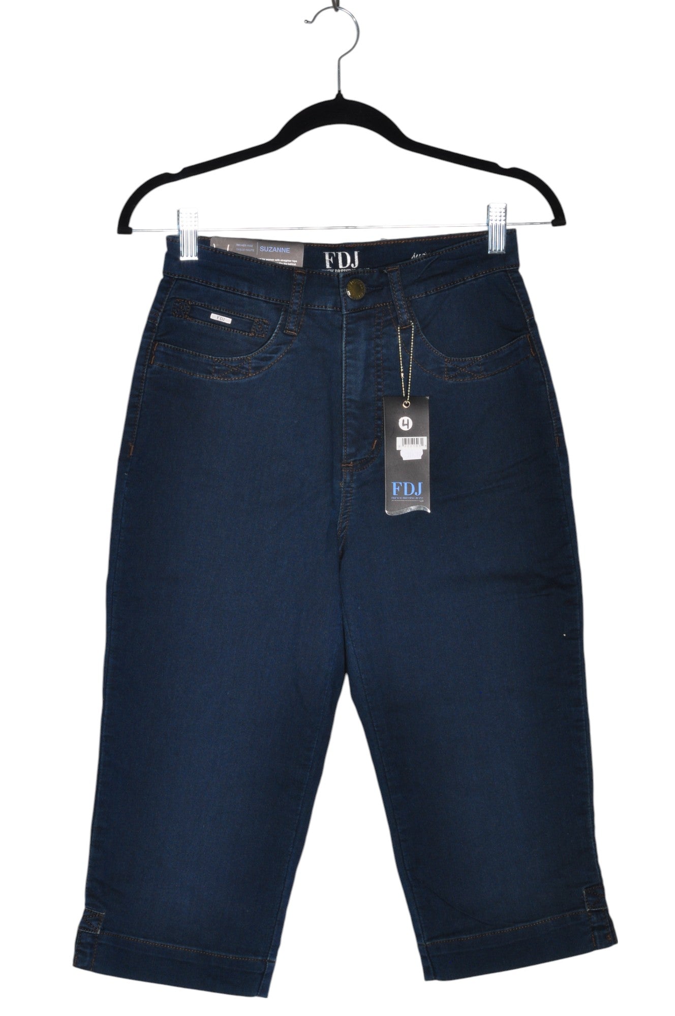 FDJ Women Denim Shorts Regular fit in Blue - Size 4 | 24.3 $ KOOP