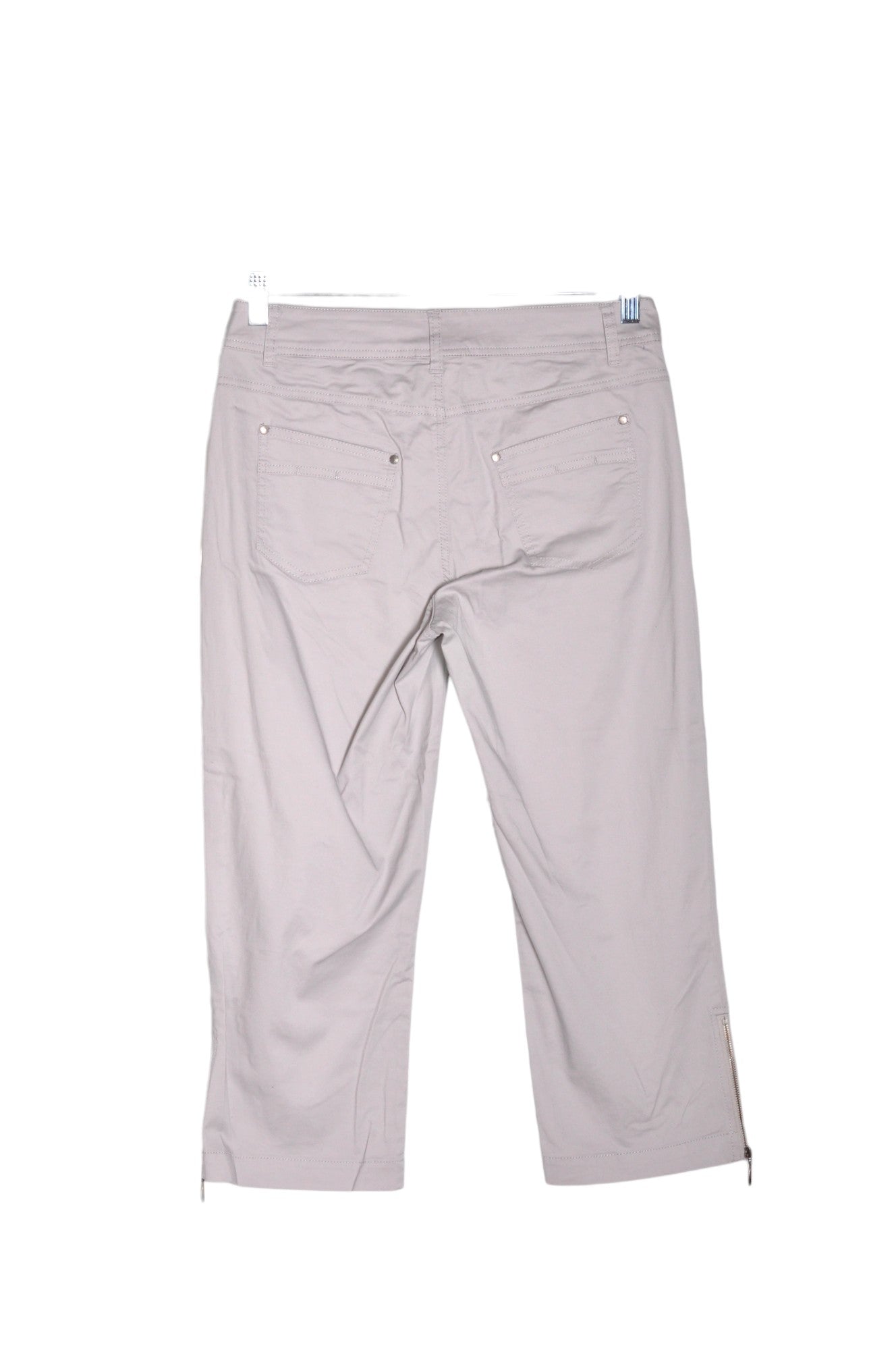 TRIBAL Women Capri Pants Regular fit in Gray - Size 4 | 17.8 $ KOOP