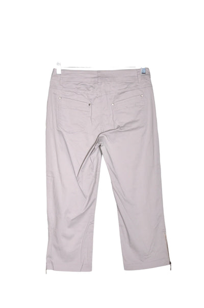 TRIBAL Women Capri Pants Regular fit in Gray - Size 4 | 17.8 $ KOOP