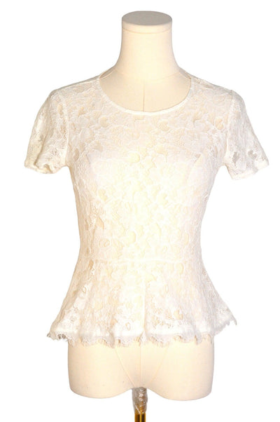 FOREVER 21 Women Blouses Regular fit in White - Size S | 9.99 $ KOOP