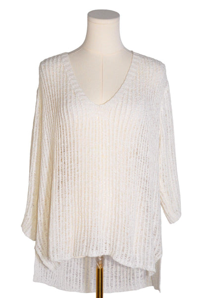 UNBRANDED Women Knit Tops Regular fit in Beige - Size M | 11.19 $ KOOP