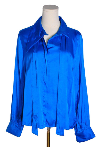 ZARA Women Blouses Regular fit in Blue - Size L | 14.29 $ KOOP