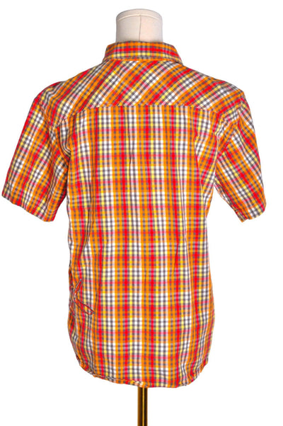 SKECHERS Men Button Down Tops Regular fit in Orange - Size L | 15.6 $ KOOP