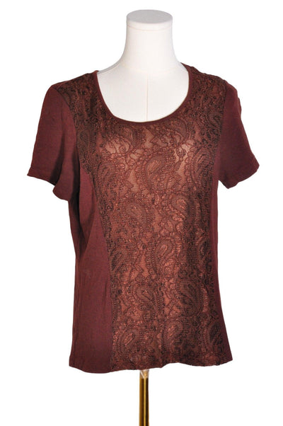 PETER NYGARD Women Blouses Regular fit in Brown - Size L | 13.25 $ KOOP