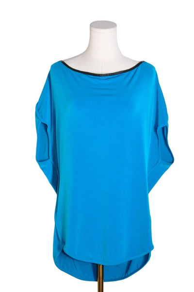 KENNETH COLE Women Blouses Regular fit in Blue - Size M | 24.5 $ KOOP