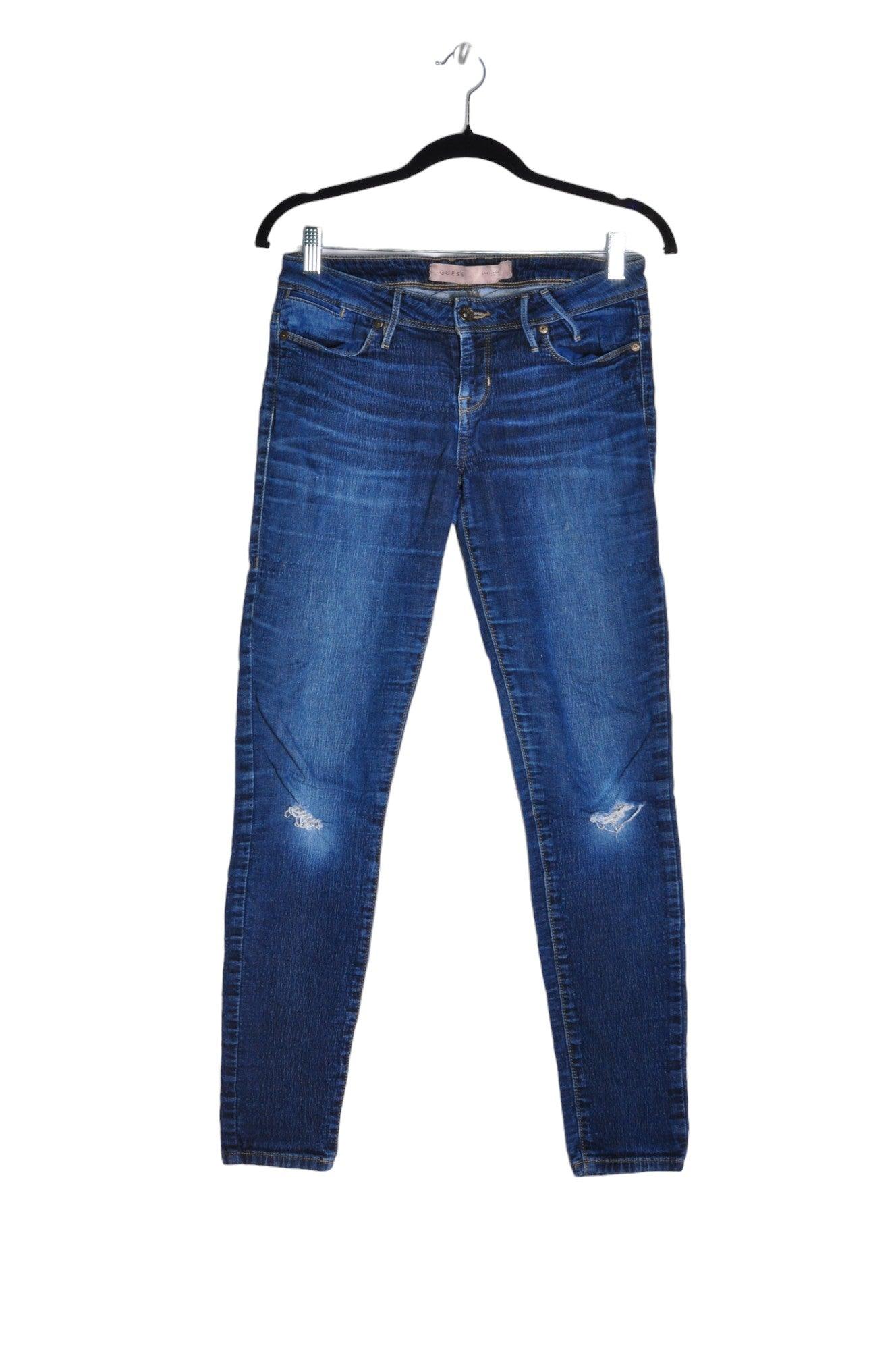 GUESS Women Straight-Legged Jeans Regular fit in Blue - Size 27 | 45.3 $ KOOP