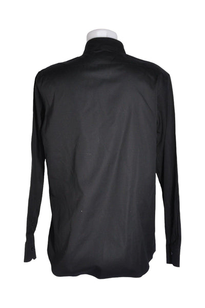 UNIQLO Men Button Down Tops Regular fit in Black - Size L | 9.99 $ KOOP