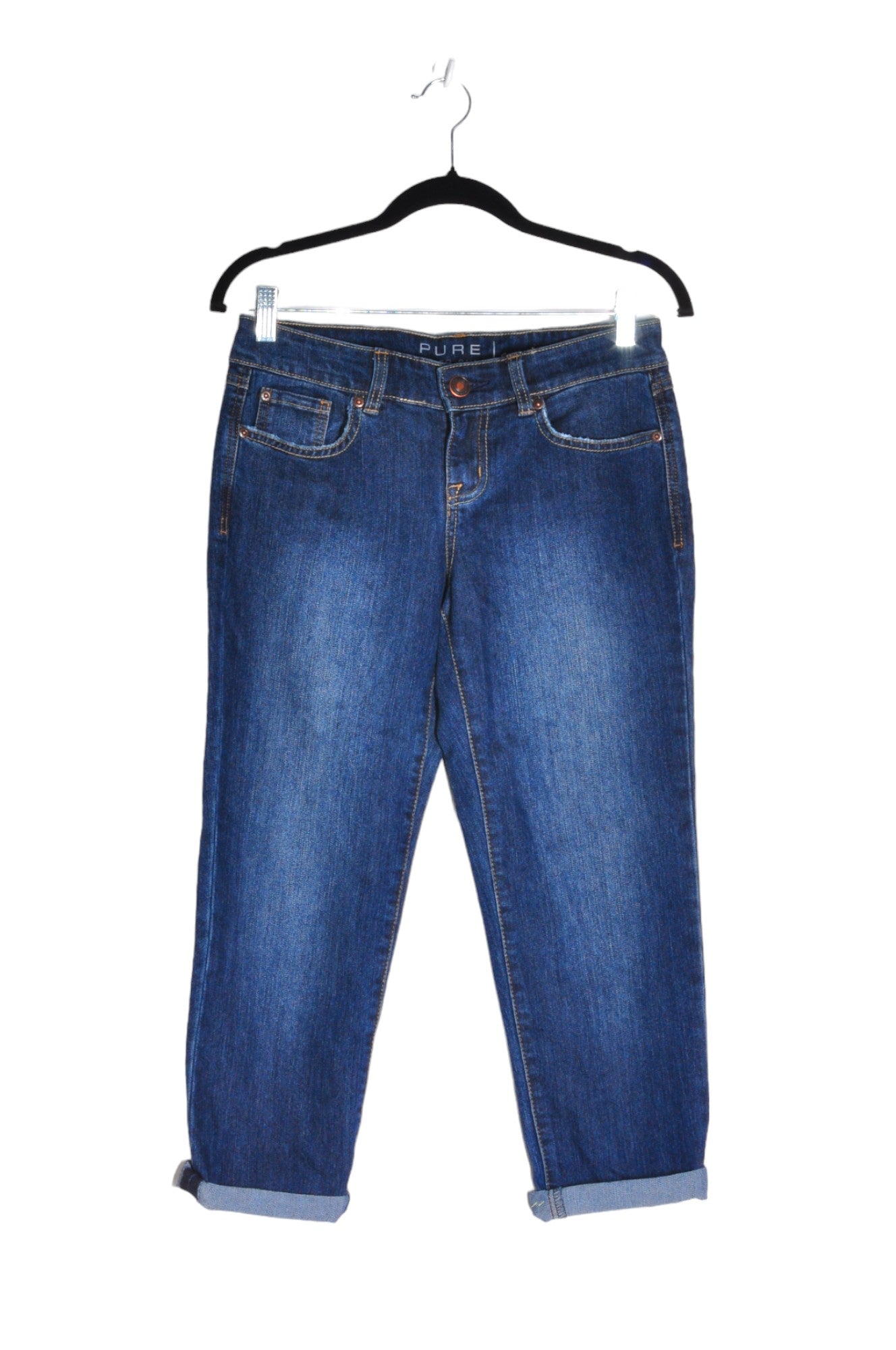 ALFRED SUNG Women Straight-Legged Jeans Regular fit in Blue - Size 4 | 32.29 $ KOOP