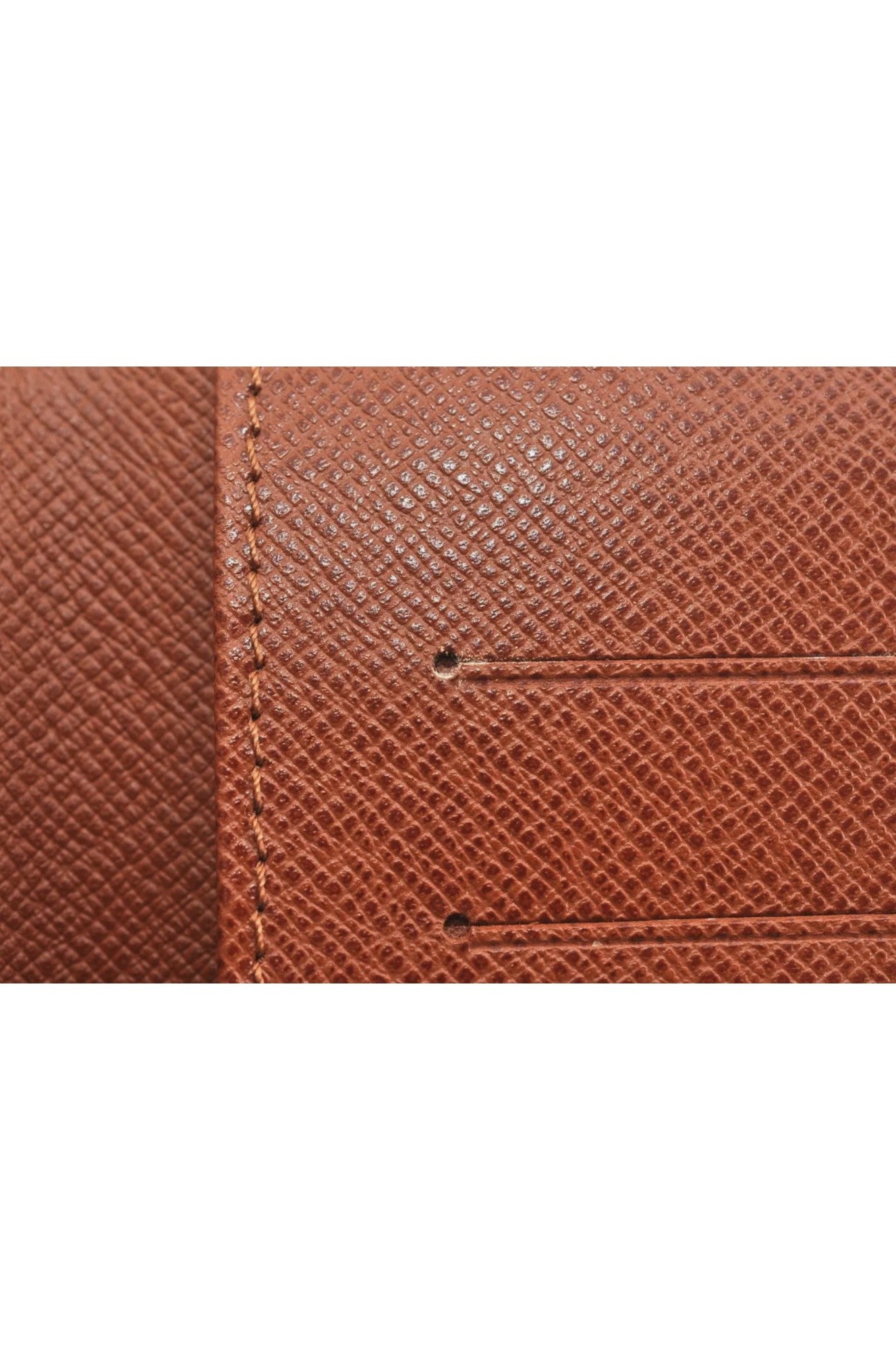 Louis Vuitton Monogram Porte Valeurs Cartes Credit M61823 Wallet Box 9401K