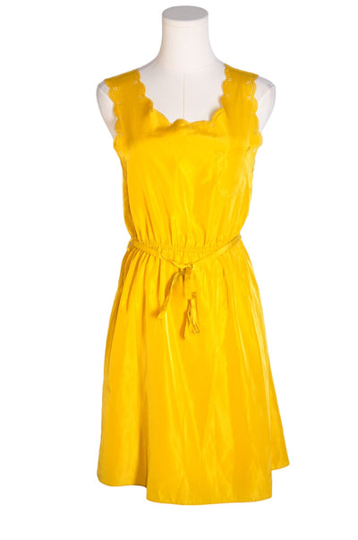 UNDER SKIES Women Wrap Dresses Regular fit in Yellow - Size S | 13.25 $ KOOP