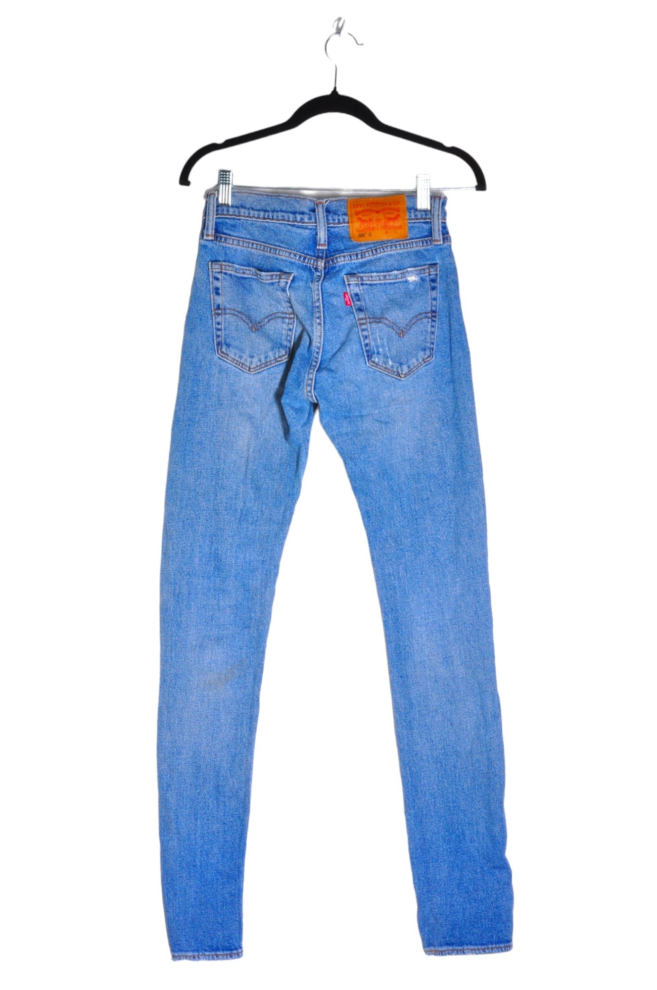 LEVI'S Women Straight-Legged Jeans Regular fit in Blue - Size 25x32 | 29.99 $ KOOP