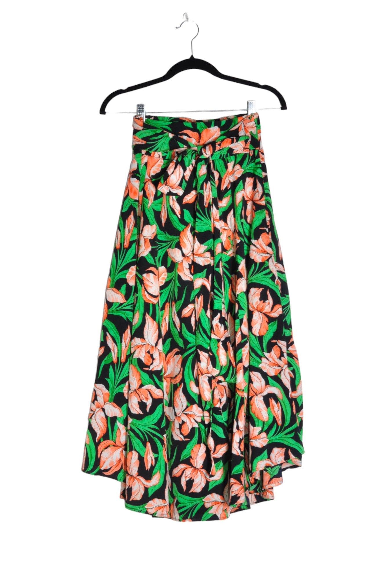 OAK + FORT Women A-Line Skirts Regular fit in Green - Size 0 | 19.99 $ KOOP